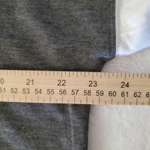 No Boundaries Mint Green Grey Long Sleeve Top Scrunchy Set NWT Women's XXL - Picture 7 of 8